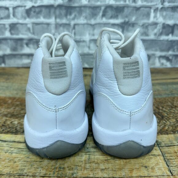 Nike Air Jordan 11 Retro GS Silver White Anniversary 378038-101 Youth Size 4.5Y - Picture 6 of 10